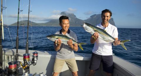 Fishing, Lord Howe Island Enjoy fishing off the beautiful Lord Howe Island