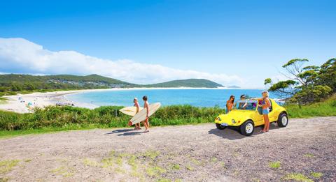 Enjoy the beautiful stretch of surf beaches along the NSW North Coast Surf beach, North Coast