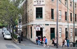 Hero of Waterloo bar, The Rocks Hero of Waterloo bar, The Rocks