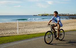 Wollongong Beach, Wollongong Cycling at Wollongong Beach, Wollongong